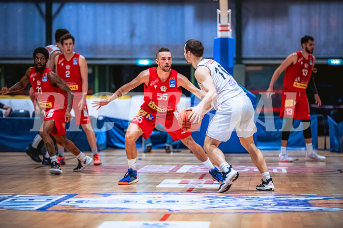 Basketball Basketball Superliga 2021/22, 3.Qualifikationsrunde Vienna D.C. Timberwolves vs. Traiskirchen Lions