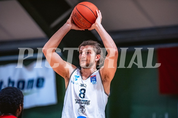 Basketball Basketball Superliga 2021/22, 3.Qualifikationsrunde Vienna D.C. Timberwolves vs. Traiskirchen Lions