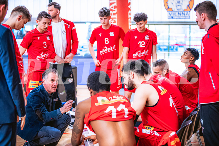 Basketball Basketball Superliga 2021/22, 3.Qualifikationsrunde Vienna D.C. Timberwolves vs. Traiskirchen Lions
