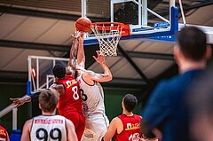 Basketball Basketball Superliga 2021/22, 3.Qualifikationsrunde Vienna D.C. Timberwolves vs. Traiskirchen Lions