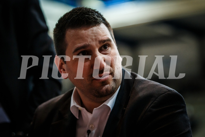 Basketball, bet-at-home Basketball Superliga 2021/22, Platzierungsrunde Spiel 4, Oberwart Gunners, SKN St. Pölten, Horst Leitner (Coach)