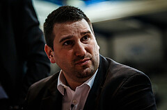 Basketball, bet-at-home Basketball Superliga 2021/22, Platzierungsrunde Spiel 4, Oberwart Gunners, SKN St. Pölten, Horst Leitner (Coach)