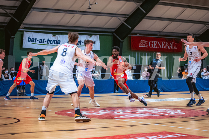 Basketball Basketball Superliga 2021/22, 3.Qualifikationsrunde Vienna D.C. Timberwolves vs. Traiskirchen Lions