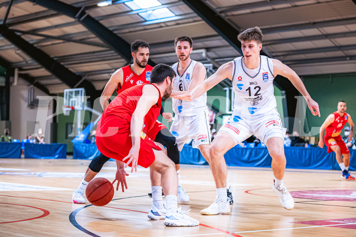 Basketball Basketball Superliga 2021/22, 3.Qualifikationsrunde Vienna D.C. Timberwolves vs. Traiskirchen Lions