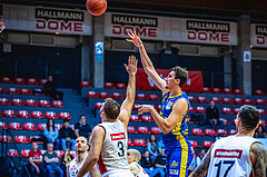 Basketball, Win2Day Superliga 2022/23, Grunddurchgang 16.Runde, BC GGMT Vienna, UBSC Raiffeisen Graz, Mario Spaleta (14)