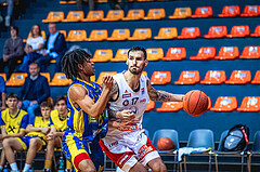 Basketball, Win2Day Superliga 2022/23, Grunddurchgang 16.Runde, BC GGMT Vienna, UBSC Raiffeisen Graz, Ivan Siriscevic (17)