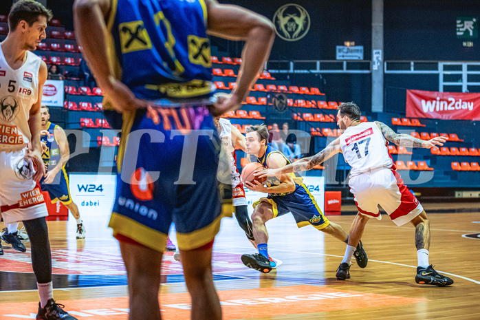 Basketball, Win2Day Superliga 2022/23, Grunddurchgang 16.Runde, BC GGMT Vienna, UBSC Raiffeisen Graz, Paul Isbetcherian (9)