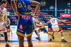 Basketball, Win2Day Superliga 2022/23, Grunddurchgang 16.Runde, BC GGMT Vienna, UBSC Raiffeisen Graz, Paul Isbetcherian (9)