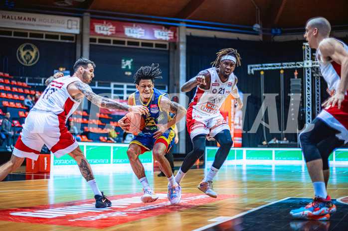 Basketball, Win2Day Superliga 2022/23, Grunddurchgang 16.Runde, BC GGMT Vienna, UBSC Raiffeisen Graz, Zachery Deshon Cooks (3)