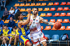 Basketball, Win2Day Superliga 2022/23, Grunddurchgang 16.Runde, BC GGMT Vienna, UBSC Raiffeisen Graz, Ivan Siriscevic (17)