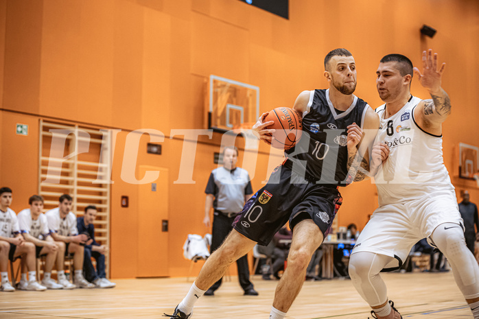 Basketball, Basketball Zweite Liga 2022/23, Grunddurchgang 12.Runde, Basket Flames, Vienna United, Vitalii Shorstkiy (10)