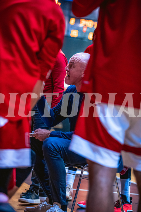 Basketball, Win2Day Superliga 2022/23, Grunddurchgang 16.Runde, BC GGMT Vienna, UBSC Raiffeisen Graz, Aramis Naglic (Head Coach)