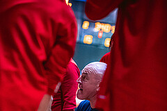 Basketball, Win2Day Superliga 2022/23, Grunddurchgang 16.Runde, BC GGMT Vienna, UBSC Raiffeisen Graz, Aramis Naglic (Head Coach)