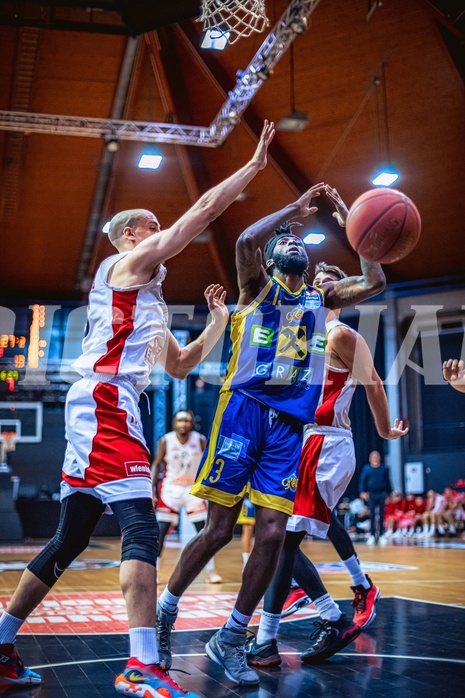 Basketball, Win2Day Superliga 2022/23, Grunddurchgang 16.Runde, BC GGMT Vienna, UBSC Raiffeisen Graz, Issac James Vann Jr (13)