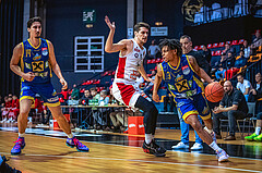 Basketball, Win2Day Superliga 2022/23, Grunddurchgang 16.Runde, BC GGMT Vienna, UBSC Raiffeisen Graz, Zachery Deshon Cooks (3)