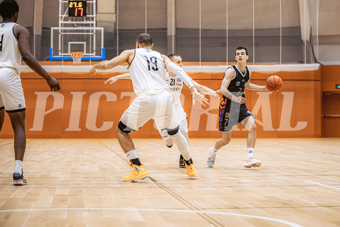 Basketball, Basketball Zweite Liga 2022/23, Grunddurchgang 12.Runde, Basket Flames, Vienna United, Oleksandr Ponosov (7)