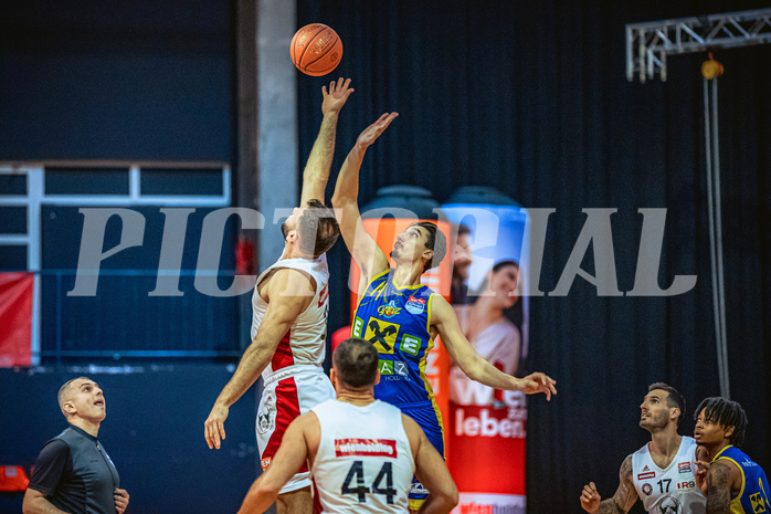 Basketball, Win2Day Superliga 2022/23, Grunddurchgang 16.Runde, BC GGMT Vienna, UBSC Raiffeisen Graz, Jozo Rados (3), Mario Spaleta (14)