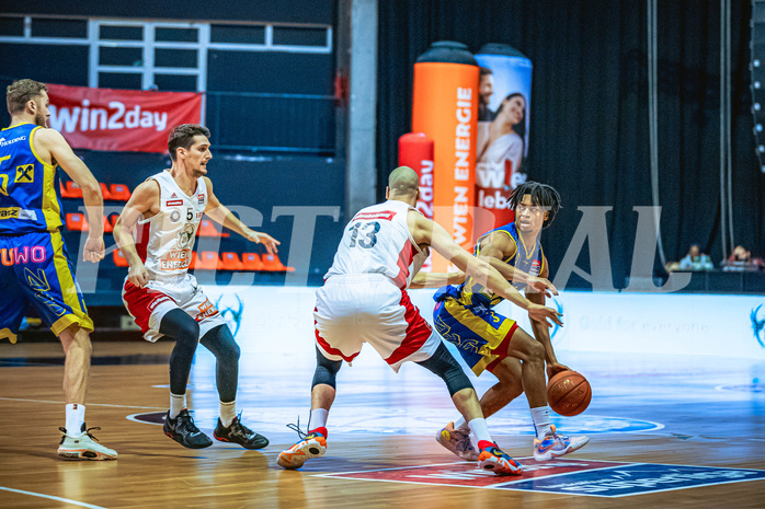 Basketball, Win2Day Superliga 2022/23, Grunddurchgang 16.Runde, BC GGMT Vienna, UBSC Raiffeisen Graz, Zachery Deshon Cooks (3)