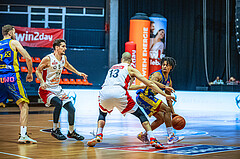 Basketball, Win2Day Superliga 2022/23, Grunddurchgang 16.Runde, BC GGMT Vienna, UBSC Raiffeisen Graz, Zachery Deshon Cooks (3)
