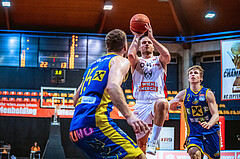Basketball, Win2Day Superliga 2022/23, Grunddurchgang 16.Runde, BC GGMT Vienna, UBSC Raiffeisen Graz, Enis Murati (44)