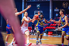 Basketball, Win2Day Superliga 2022/23, Grunddurchgang 16.Runde, BC GGMT Vienna, UBSC Raiffeisen Graz, Enis Murati (44)