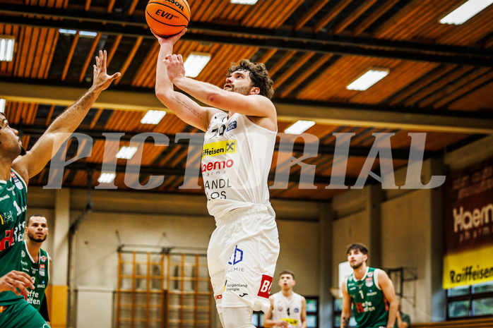 Basketball, Basketball Zweite Liga 2023/24, Grunddurchgang 2.Runde, Mattersburg Rocks, Future Team Steiermark, Rene Buchmayer (19)