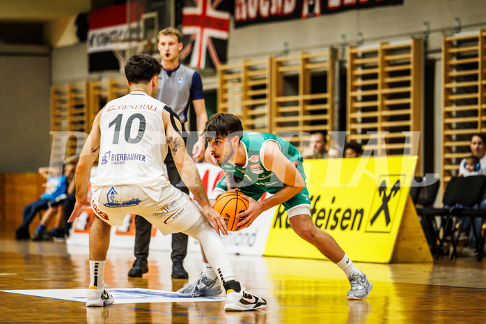 Basketball, Basketball Zweite Liga 2023/24, Grunddurchgang 2.Runde, Mattersburg Rocks, Future Team Steiermark, Yves Höger (1)