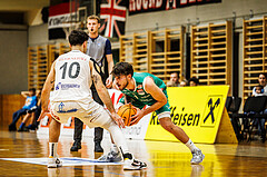 Basketball, Basketball Zweite Liga 2023/24, Grunddurchgang 2.Runde, Mattersburg Rocks, Future Team Steiermark, Yves Höger (1)