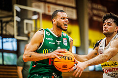 Basketball, Basketball Zweite Liga 2023/24, Grunddurchgang 2.Runde, Mattersburg Rocks, Future Team Steiermark, Justin McCaw (9)