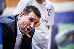 Basketball, Win2Day Superliga 2023/24, Grunddurchgang 3.Runde, Vienna Timberwolves, Oberwart Gunners, Horst Leitner (Head Coach)