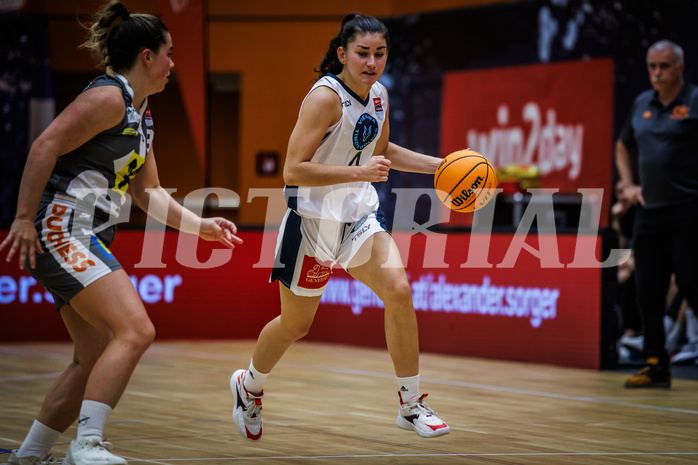 Basketball, Win2Day Basketball Damen Superliga 2023/24, Grunddurchgang 1.Runde, Vienna Timberwolves, Klosterneuburg Duchess, 