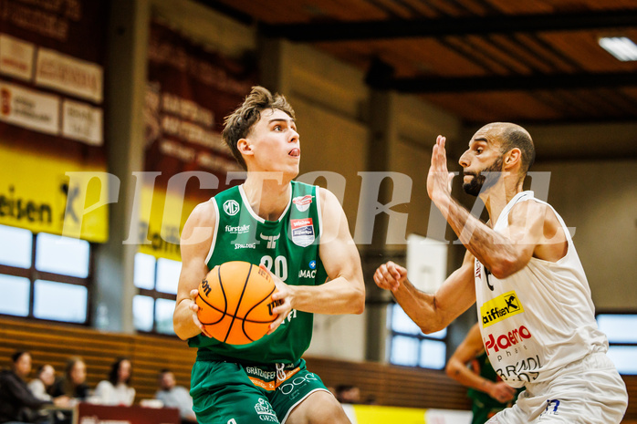 Basketball, Basketball Zweite Liga 2023/24, Grunddurchgang 2.Runde, Mattersburg Rocks, Future Team Steiermark, Valentin Siegmund (20)