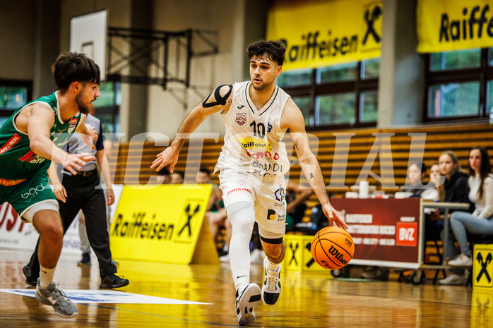 Basketball, Basketball Zweite Liga 2023/24, Grunddurchgang 2.Runde, Mattersburg Rocks, Future Team Steiermark, Julian Alper (10)