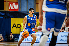 Basketball, win2day Basketball Superliga 2023/24, Halbfinale Spiel 3, Traiskirchen Lions, Oberwart Gunners, Magdy Abou-Ahmed (6)