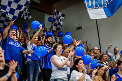Basketball, win2day Basketball Superliga 2023/24, Halbfinale Spiel 3, Traiskirchen Lions, Oberwart Gunners, #Blue-White Gunfire