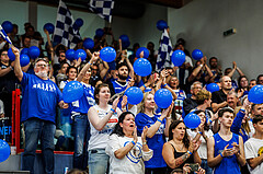 Basketball, win2day Basketball Superliga 2023/24, Halbfinale Spiel 3, Traiskirchen Lions, Oberwart Gunners, #Blue-White Gunfire