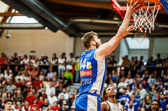 Basketball, win2day Basketball Superliga 2023/24, Halbfinale Spiel 3, Traiskirchen Lions, Oberwart Gunners, Daniel Köppel (14)