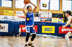 Basketball, win2day Basketball Superliga 2023/24, Halbfinale Spiel 3, Traiskirchen Lions, Oberwart Gunners, Jonathan Knessl (12)