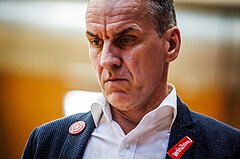Basketball, win2day Basketball Superliga 2023/24, Halbfinale Spiel 3, Traiskirchen Lions, Oberwart Gunners, Radomir Mijanovic (Head Coach)