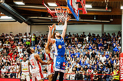Basketball, win2day Basketball Superliga 2023/24, Halbfinale Spiel 3, Traiskirchen Lions, Oberwart Gunners, Daniel Köppel (14)