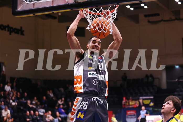 01.03.2025, Graz, Raiffeisen Sportpark Graz, Basketball Superliga 2024/25, 1. Plazierungsrunde, UBSC Graz - Klosterneuburg Dukes
