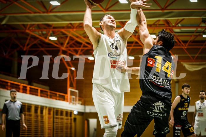 Basketball, Basketball Zweite Liga, Grunddurchgang 15.Runde, BBC Nord Dragonz, Güssing Jennersdorf Blackbirds, Fuad Memcic (44)