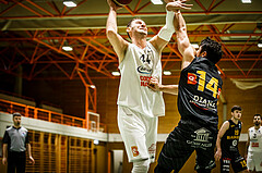 Basketball, Basketball Zweite Liga, Grunddurchgang 15.Runde, BBC Nord Dragonz, Güssing Jennersdorf Blackbirds, Fuad Memcic (44)