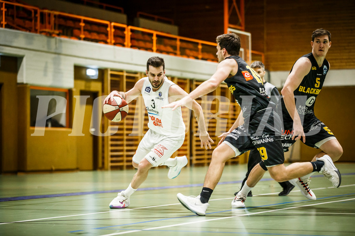 Basketball, Basketball Zweite Liga, Grunddurchgang 15.Runde, BBC Nord Dragonz, Güssing Jennersdorf Blackbirds, Petar Cosic (3)