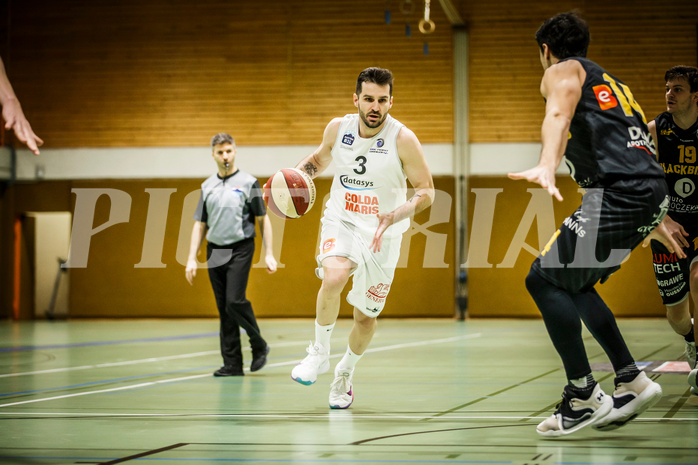 Basketball, Basketball Zweite Liga, Grunddurchgang 15.Runde, BBC Nord Dragonz, Güssing Jennersdorf Blackbirds, Petar Cosic (3)