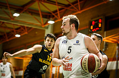 Basketball, Basketball Zweite Liga, Grunddurchgang 15.Runde, BBC Nord Dragonz, Güssing Jennersdorf Blackbirds, Sebastian Kunc (5)