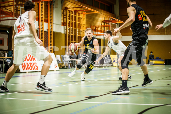 Basketball, Basketball Zweite Liga, Grunddurchgang 15.Runde, BBC Nord Dragonz, Güssing Jennersdorf Blackbirds, Mate Horvath (12)