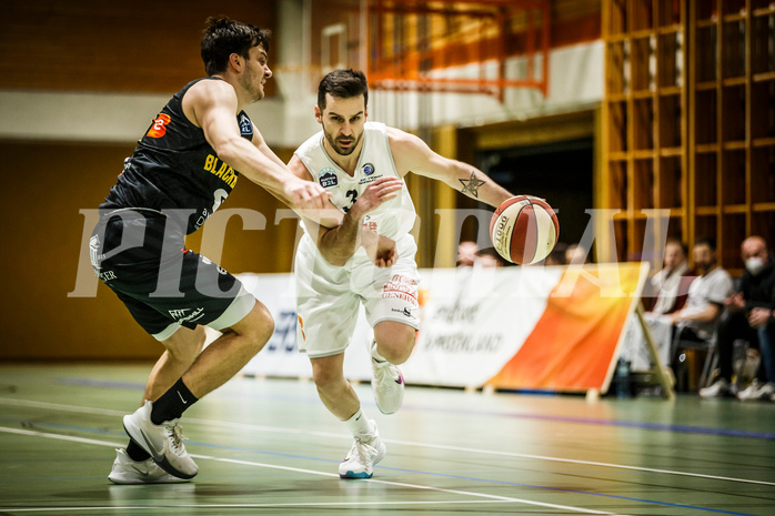 Basketball, Basketball Zweite Liga, Grunddurchgang 15.Runde, BBC Nord Dragonz, Güssing Jennersdorf Blackbirds, Petar Cosic (3)