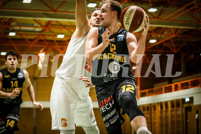 Basketball, Basketball Zweite Liga, Grunddurchgang 15.Runde, BBC Nord Dragonz, Güssing Jennersdorf Blackbirds, Mate Horvath (12)