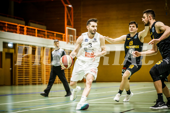 Basketball, Basketball Zweite Liga, Grunddurchgang 15.Runde, BBC Nord Dragonz, Güssing Jennersdorf Blackbirds, Petar Cosic (3)